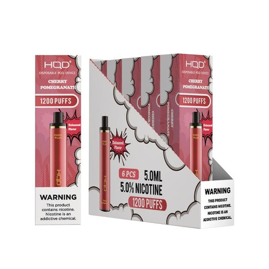 HQD Cuvie Plus Kiwi Pomegranate Box of 6 - wholesale Smoke Shop