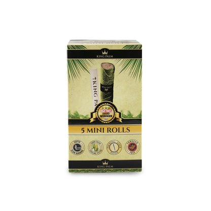 KING PALM 5 Pack [Mini Rolls] 15ct - wholesale Smoke Shop