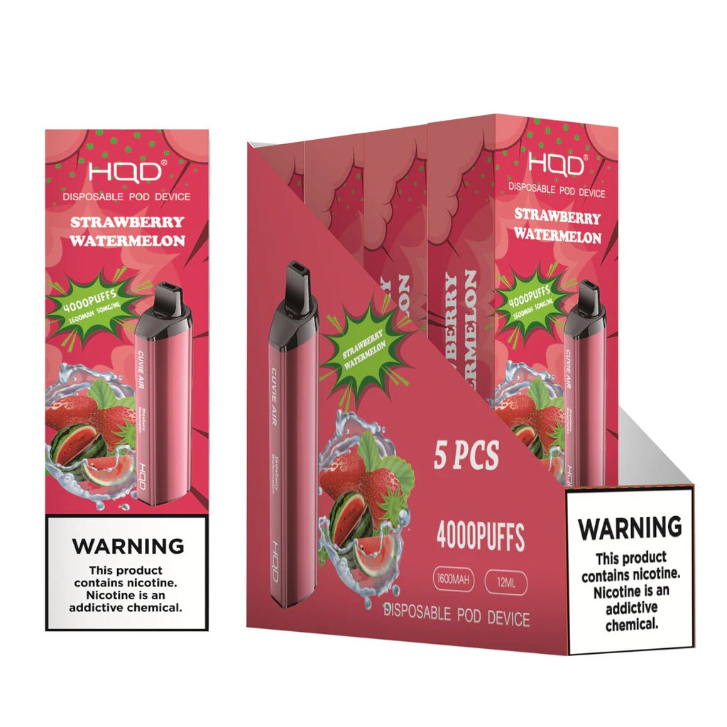 HQD CURVIE AIR - ALL [4000 Puffs] 5ct - wholesale Smoke Shop