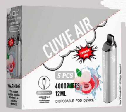 HQD CURVIE AIR - ALL [4000 Puffs] 5ct - wholesale Smoke Shop