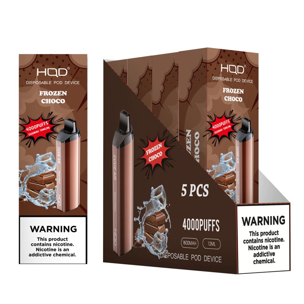 HQD CURVIE AIR - ALL [4000 Puffs] 5ct - wholesale Smoke Shop