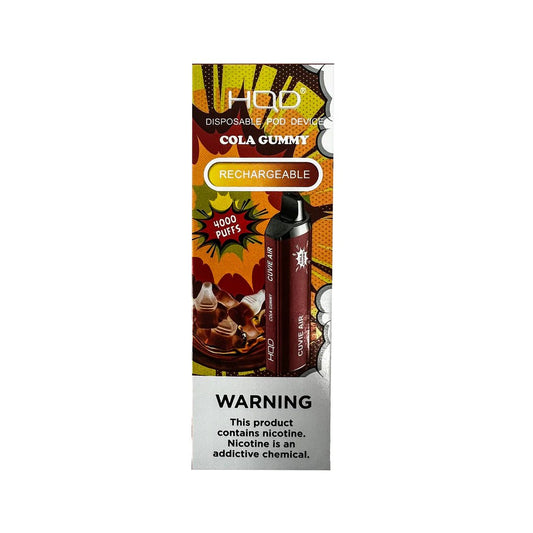 HQD CURVIE AIR - Gummies [4000 Puffs] 5ct - wholesale Smoke Shop