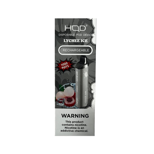 HQD CURVIE AIR - Lychee Ice [4000 Puffs] 5ct - wholesale Smoke Shop