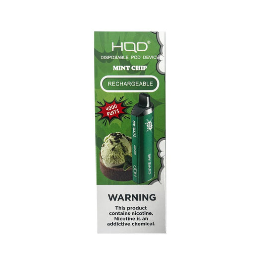 HQD CURVIE AIR - Mint Chip [4000 Puffs] 5ct - wholesale Smoke Shop