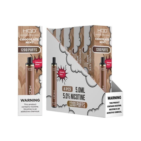 HQD Cuvie Plus Candy Box of 6 - wholesale Smoke Shop