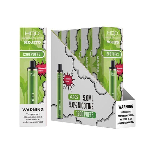 HQD Cuvie Plus Energy Drink Box of 6 - wholesale Smoke Shop