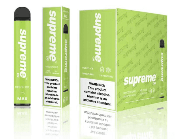 SUPREME 2% - Black Ice [2000 Puffs] 10pcs - wholesale Smoke Shop