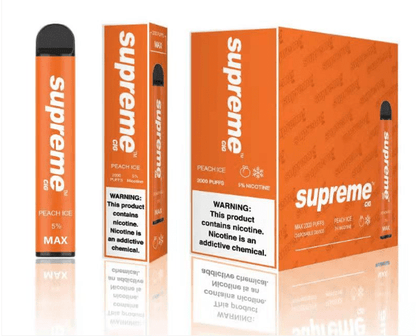 SUPREME 2% - Black Ice [2000 Puffs] 10pcs - wholesale Smoke Shop